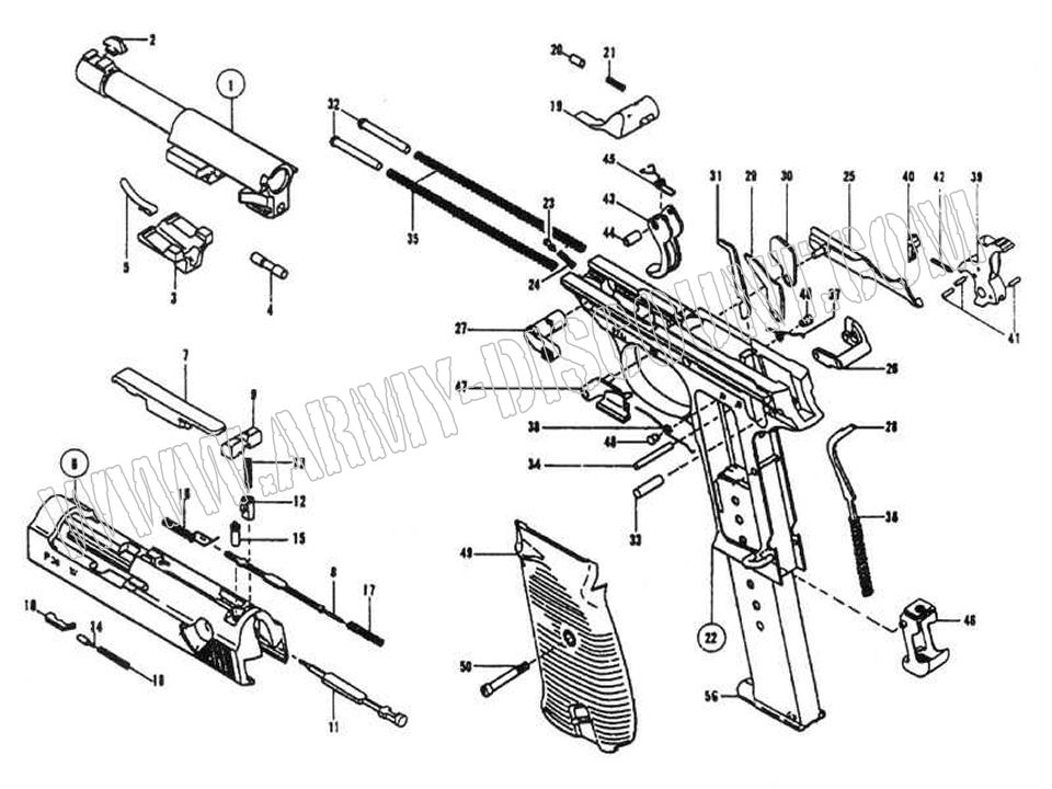 Walther p38 чертежи